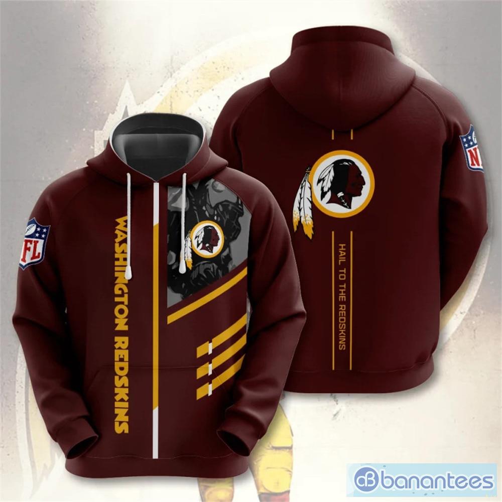 Washington Redskins Hoodie 3D Pullover Gift For Fans - Reallgraphics