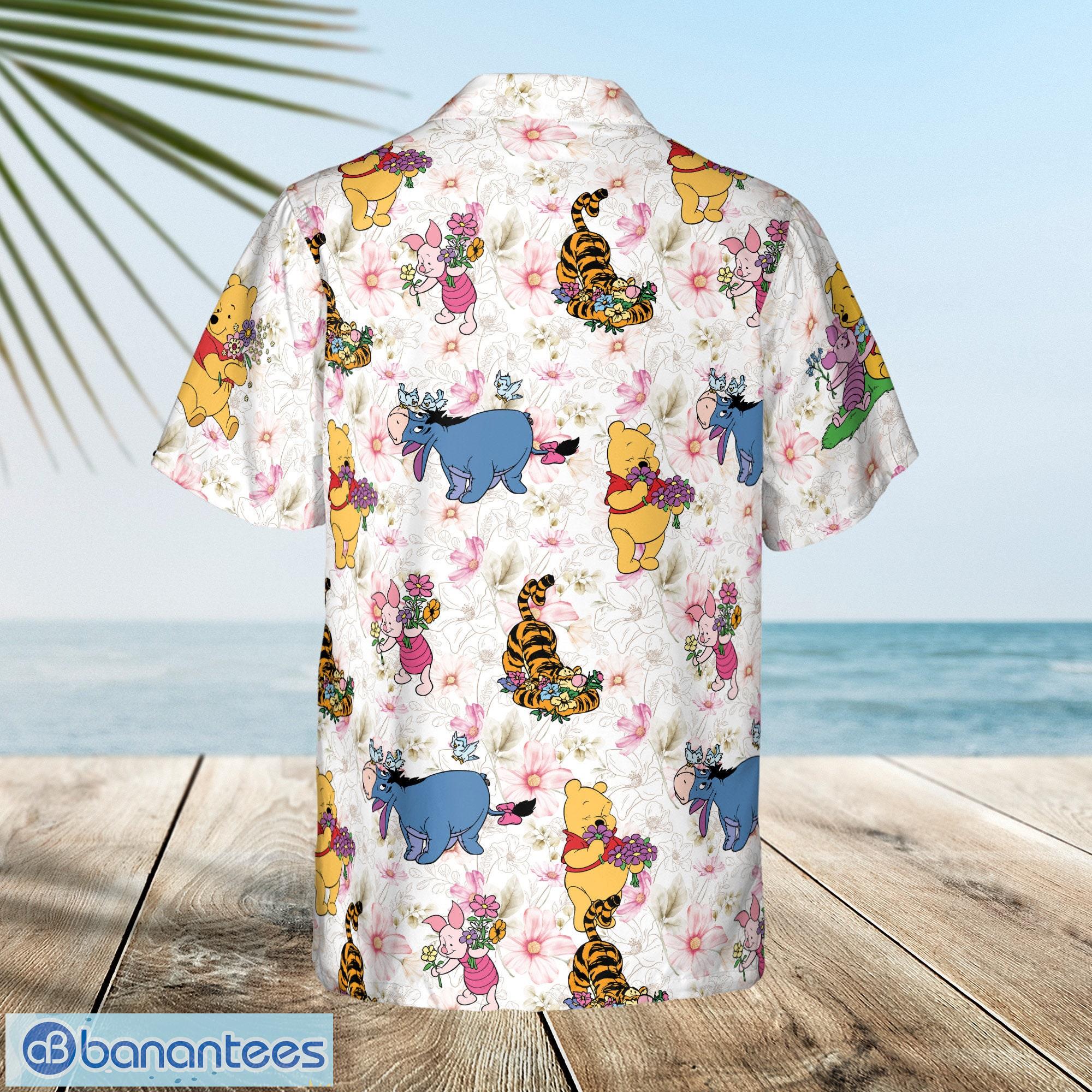 Eeyore Hawaiian Shirt Colorful Winnie The Pooh Eeyore Gifts For