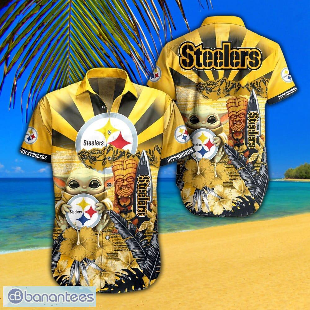 Pittsburgh Steelers Personalized Name And Number NFL 3D Baseball Jersey  Shirt For Fans