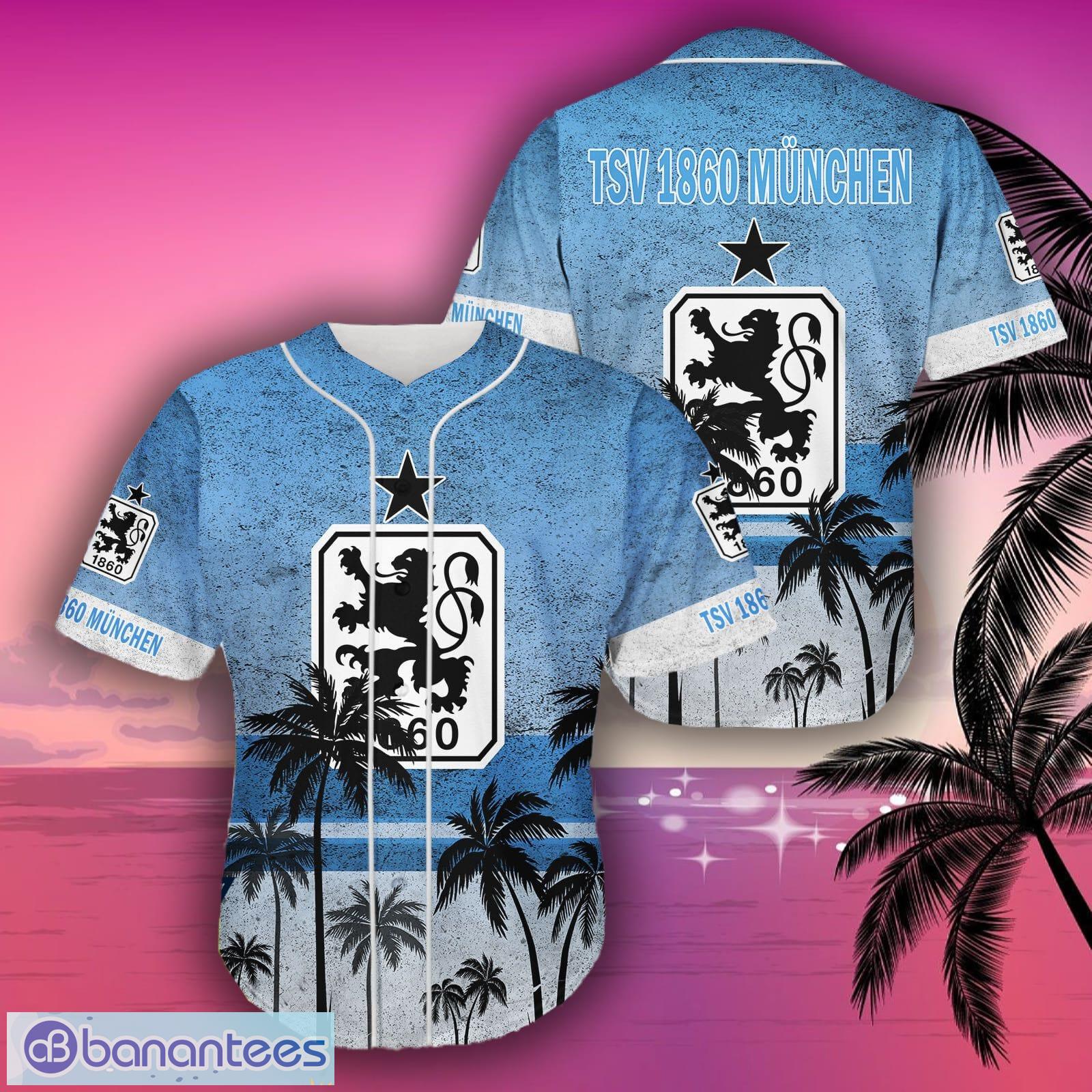 Aloha Coconut 1860 Munich Logo Bundesliga Baseball Jersey Shirt