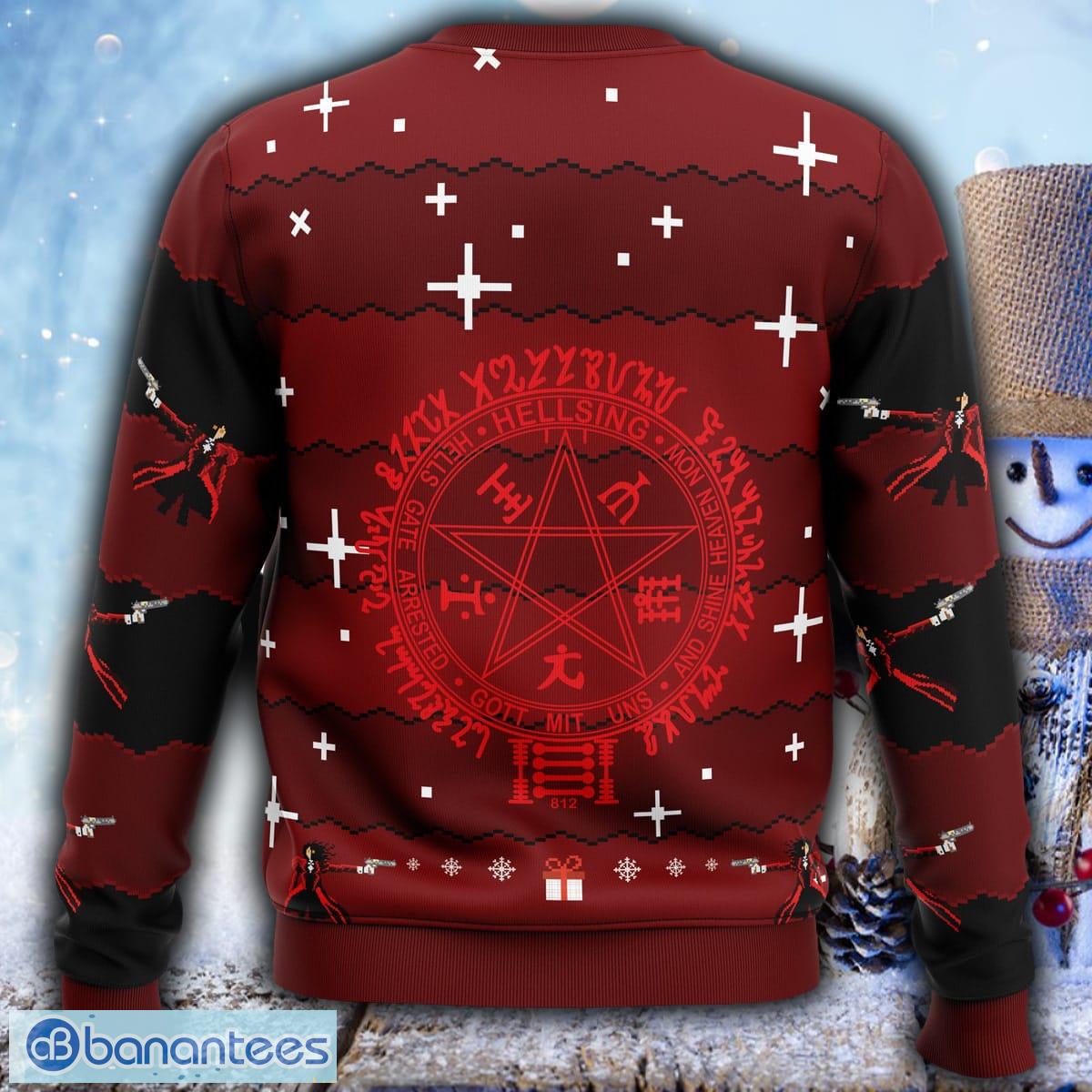 Alucard Hellsing Ugly Christmas Sweater