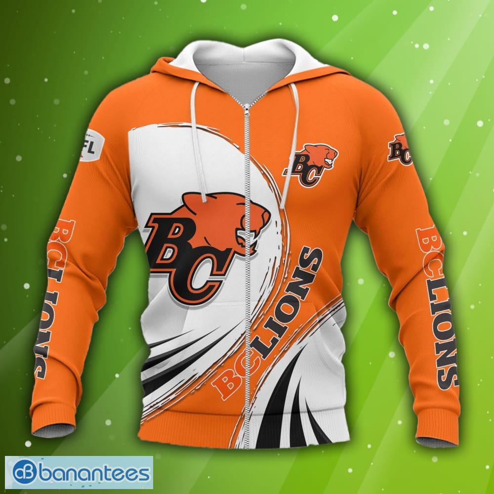 BC Lions CFL Logo 9 Zip Hoodie And Pants Set For Men And Women - Banantees