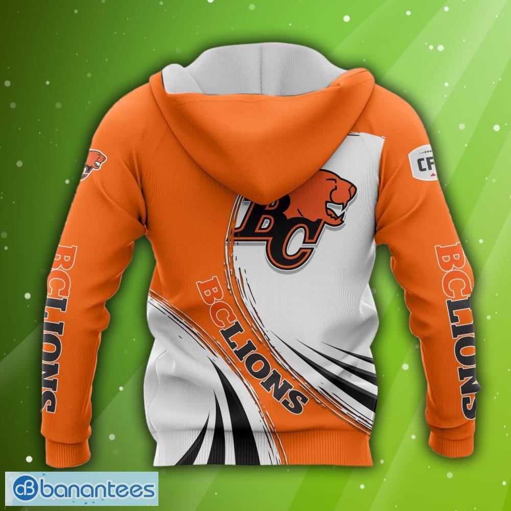 BC Lions CFL Logo 8 Zip Hoodie And Pants Set For Men And Women - Banantees