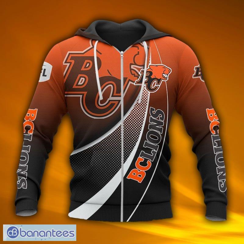 BC Lions CFL Logo 9 Zip Hoodie And Pants Set For Men And Women - Banantees