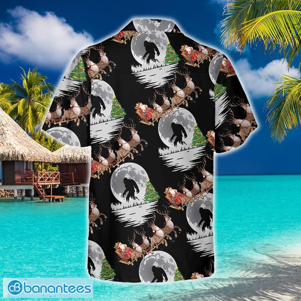 Cute Santa Claus On Beach Plus Size Hawaiian Shirt For Women