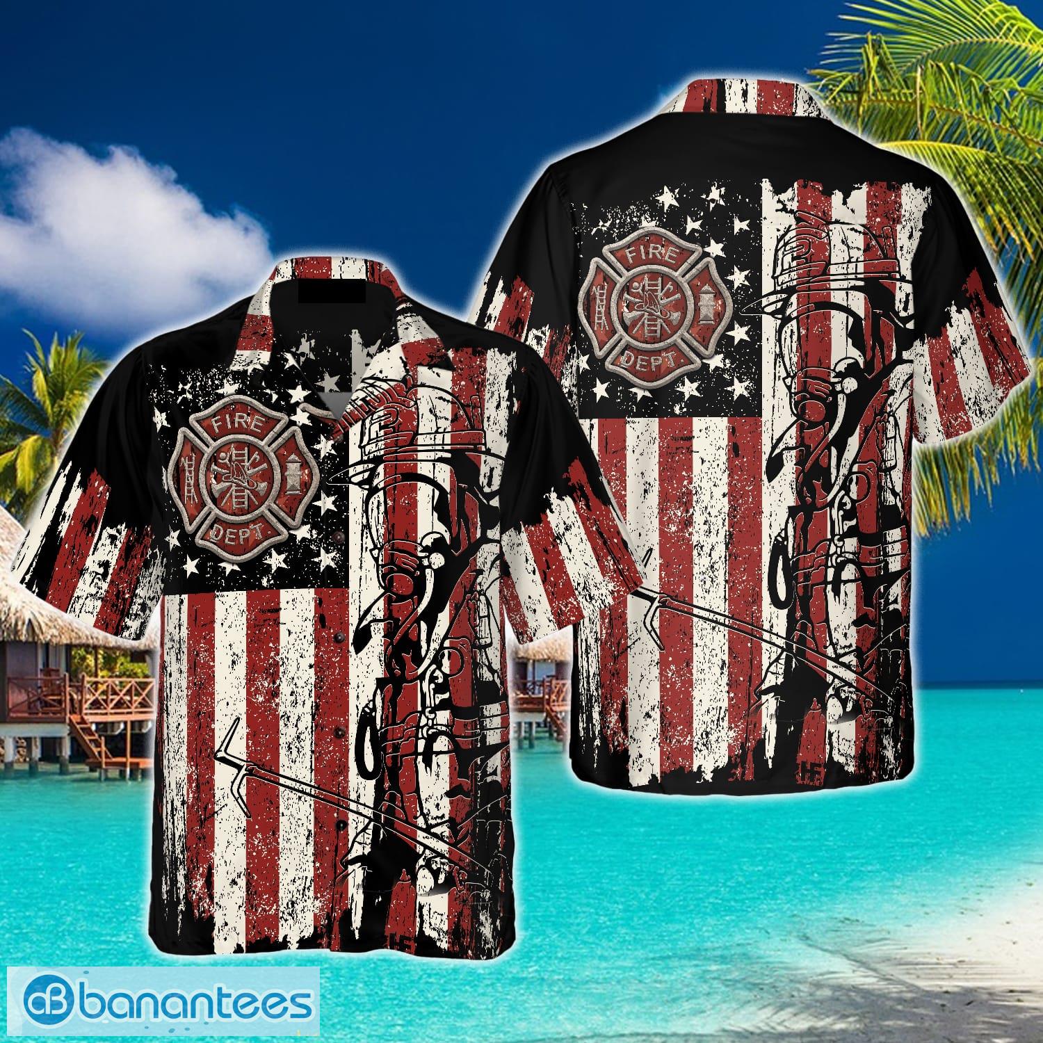 Chicago Bears American Flag Logo Hawaiian Shirt Vacation Gift For Men And  Women Gift - Banantees