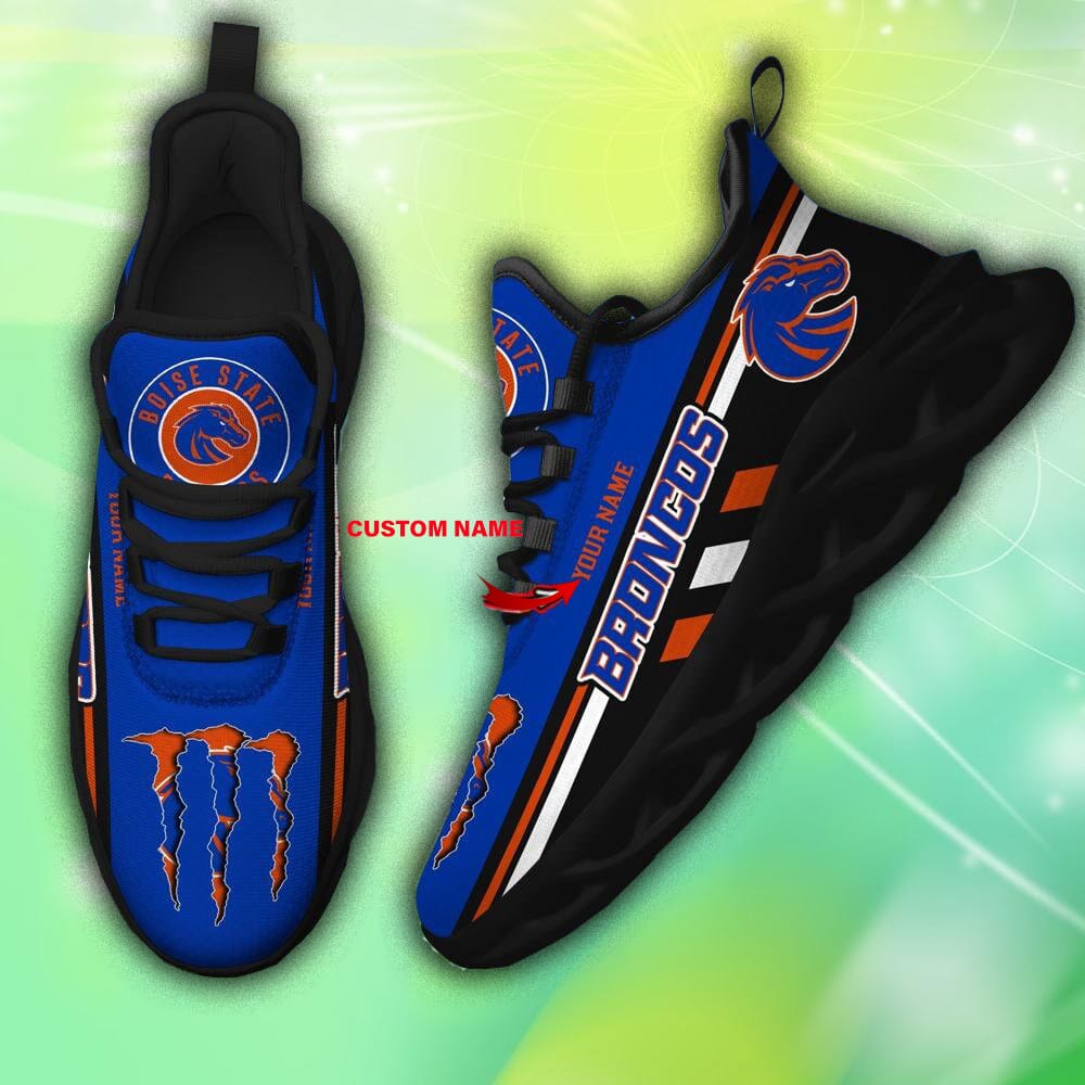 Denver Broncos Custom Name Men And Women Max Soul Shoes