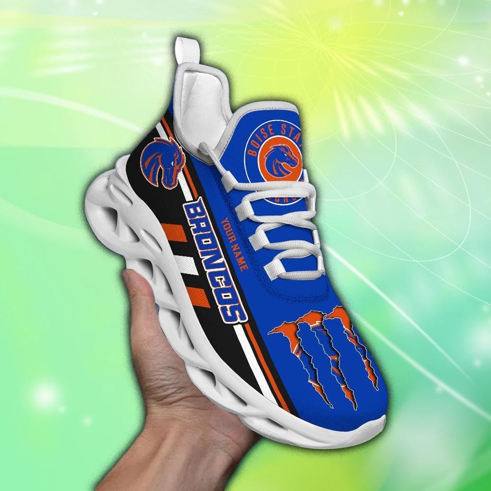 Denver Broncos Personalized Name For Fans Max Soul Shoes Men