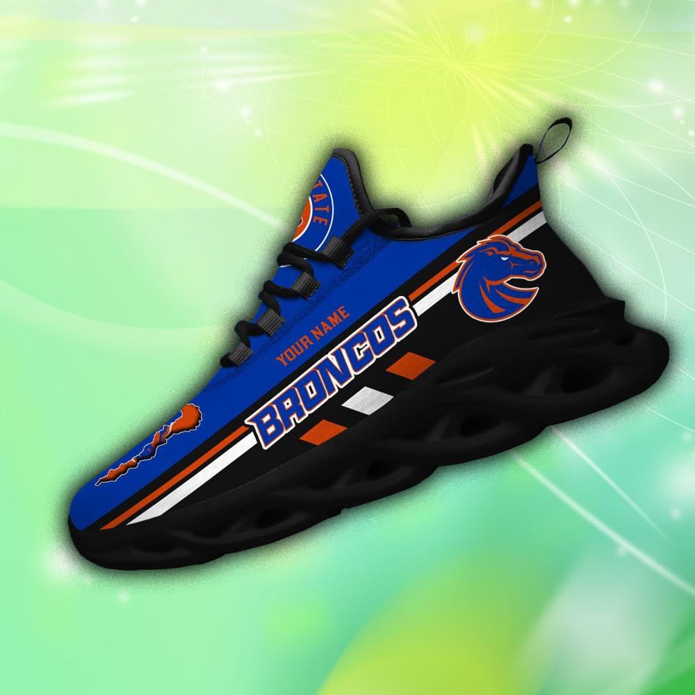 Denver Broncos Personalized Name For Fans Max Soul Shoes Men