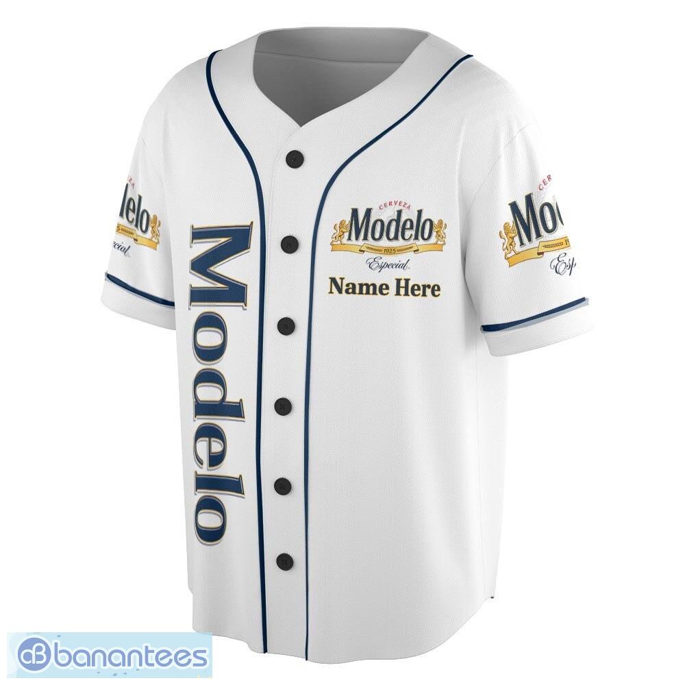 Modelo Baseball Jersey Blue Camo Beer Lovers Gift - Personalized Gifts:  Family, Sports, Occasions, Trending