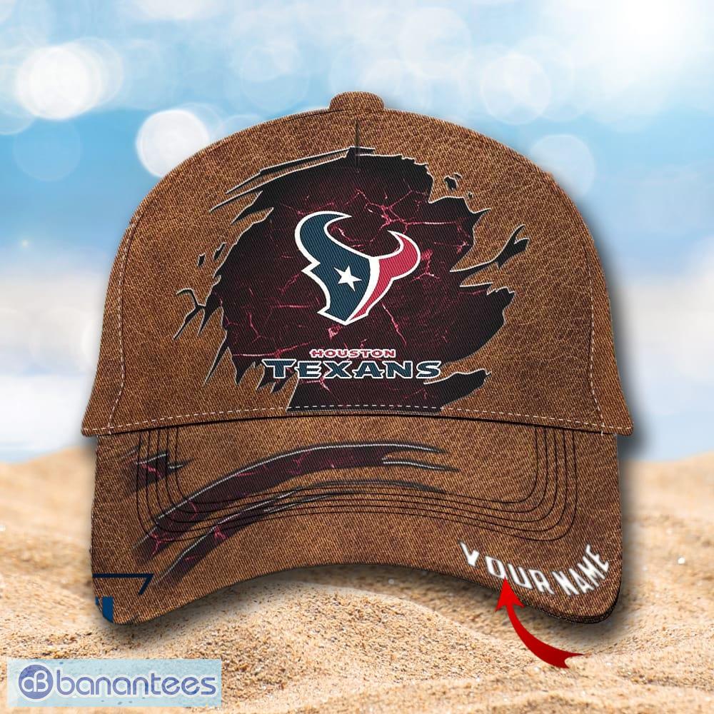 NFL Houston Texans Custom Name And Number In Classic Style With