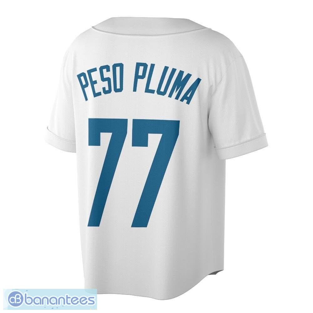 Custom Name Peso Pluma Music Baseball Jersey Peso Pluma Fan Jersey LA v1 Peso  Pluma 2023 Concert Gift For Fan - Banantees
