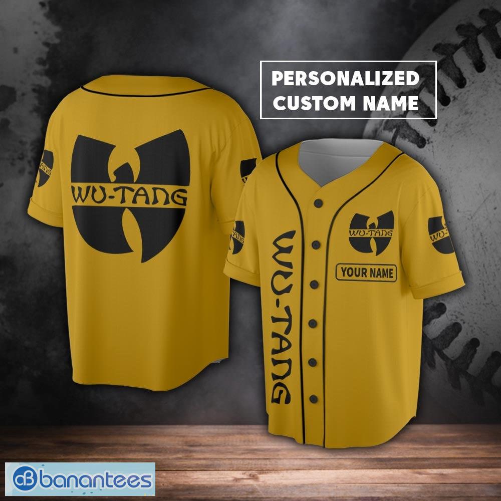 Wu tang baseball hot sale shirt