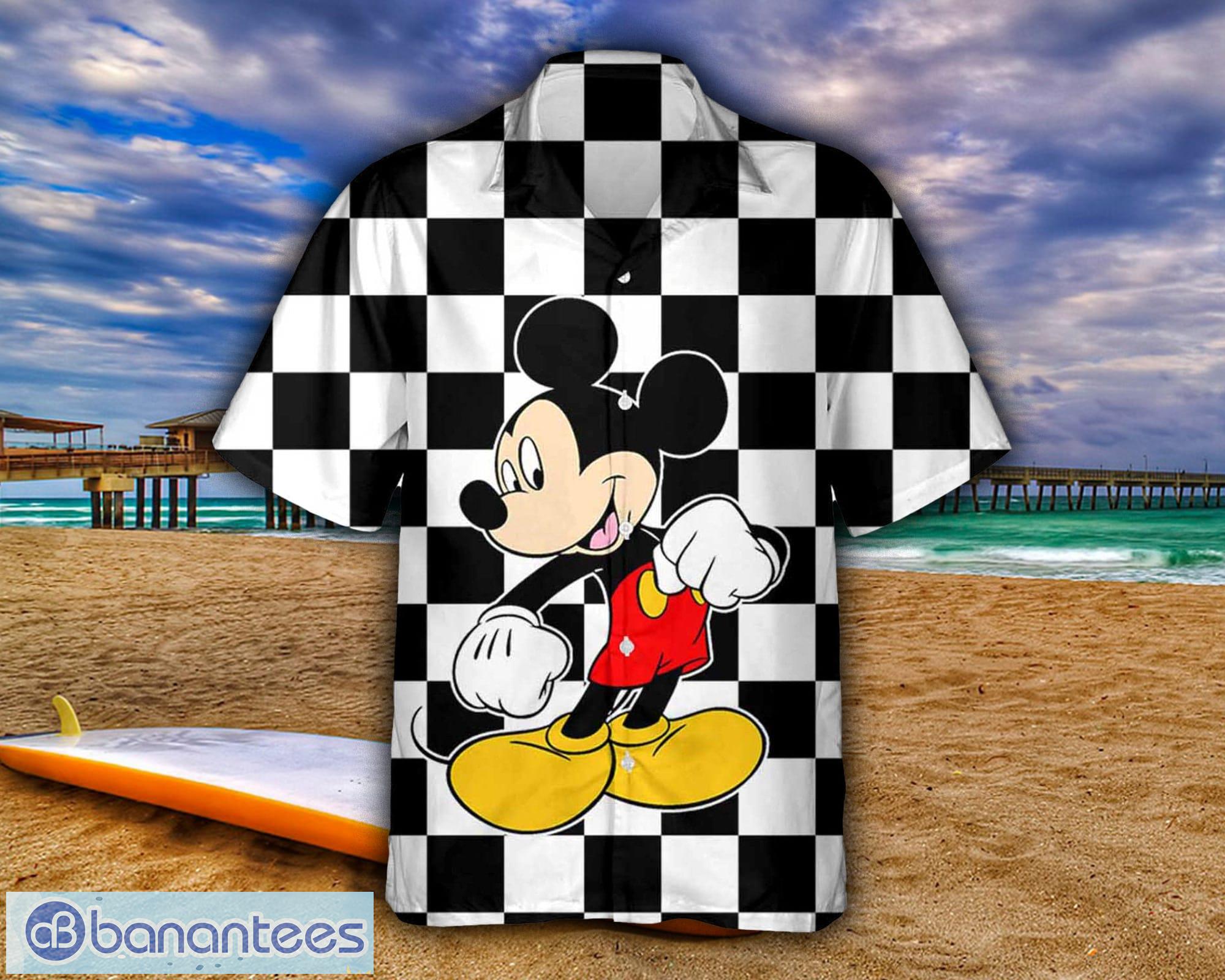 Mickey Mouse Hawaiian Shirt And Shorts Summer Gift For Fans - Banantees