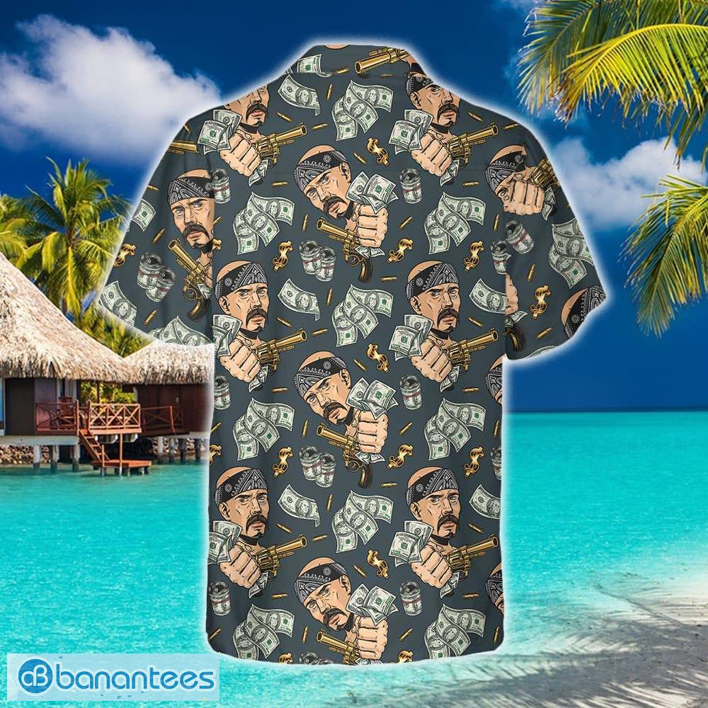 Aloha Guns Yellow Flower Summer Hawaiian Shirt And Short