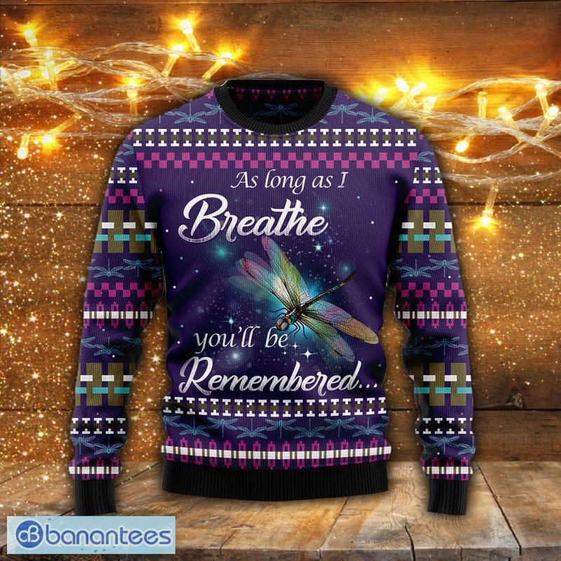 Dragonfly Angel Ugly Christmas Sweater Men And Women Gift For Christmas -  Banantees