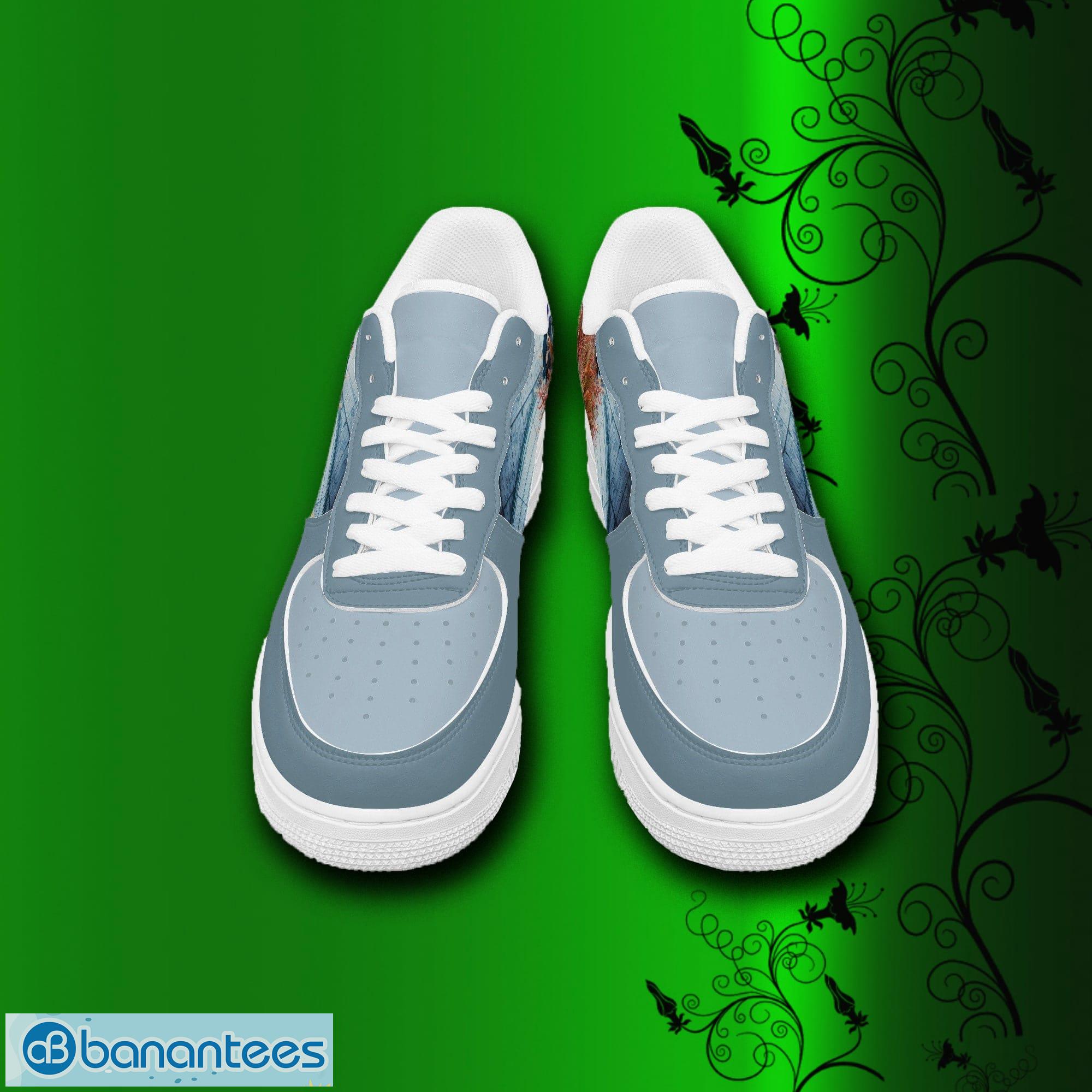 Nike Air Force 1 Low Custom Green / Green Swoosh Unisex Shoes for Men Women