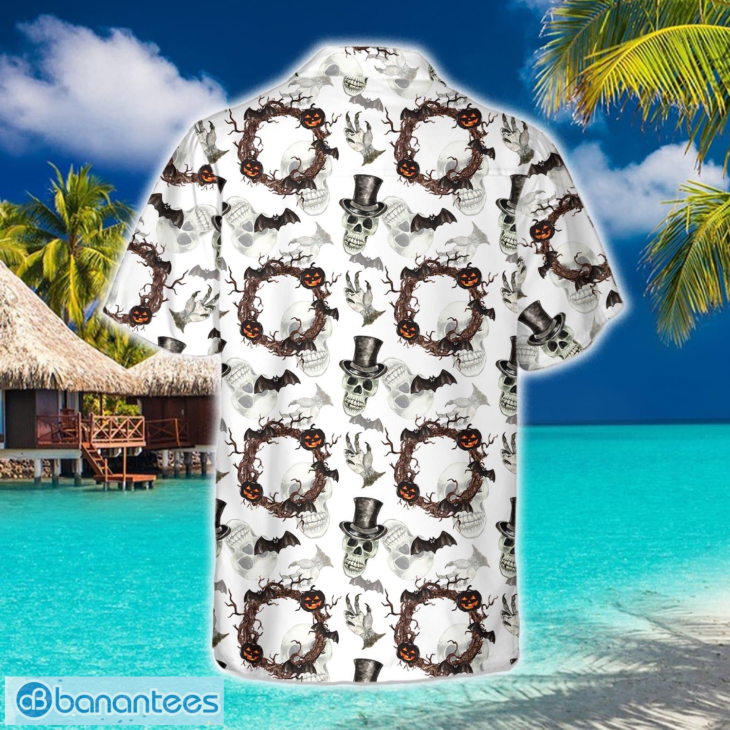 Chicago Bears NFL Skull Halloween Gift Fans Hawaiian Shirt For Men And  Women - Banantees