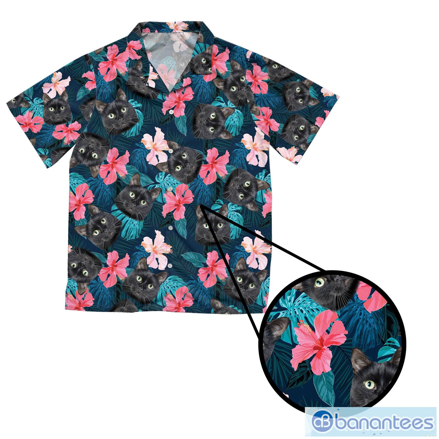 Black Cat Awesome Amazing Style Hawaiian Shirt - Trendy Aloha - Trendy Aloha