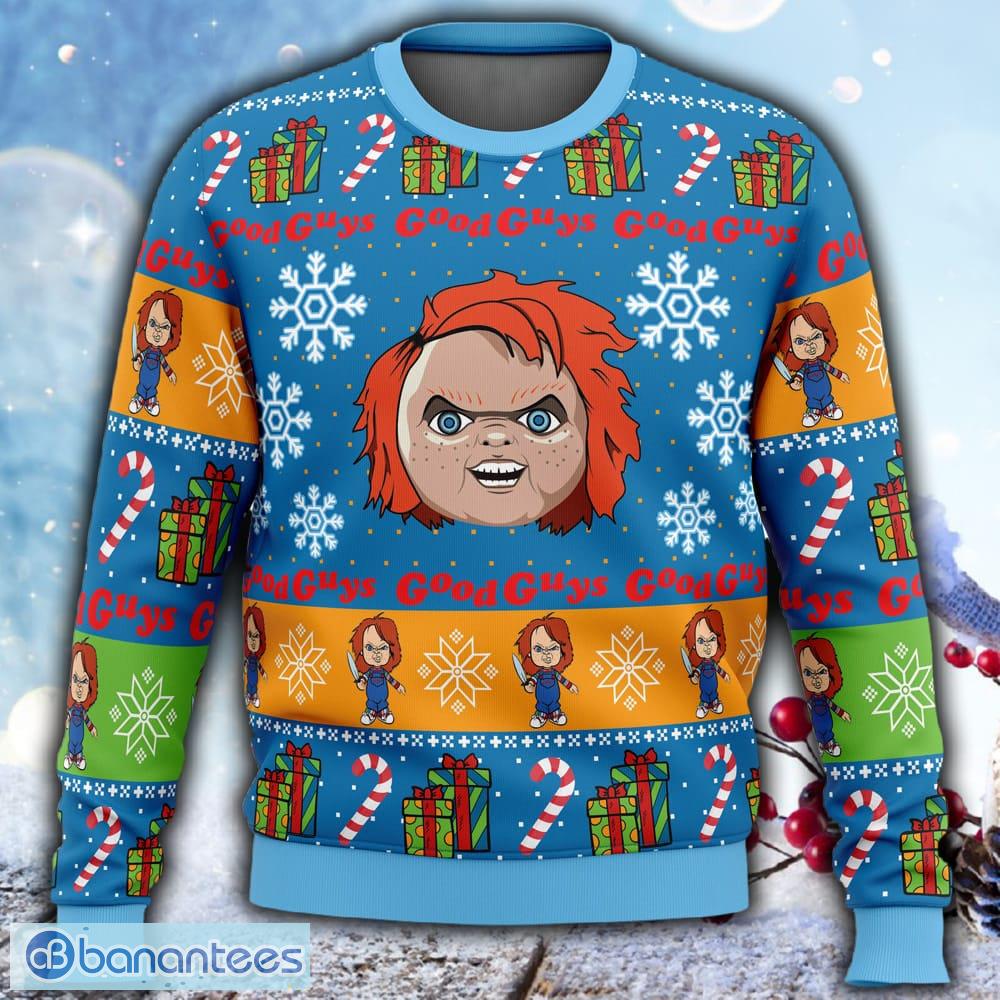 Good Guys Chucky Ugly Christmas 3D Sweater For Men And Women Gift Christmas  - Banantees