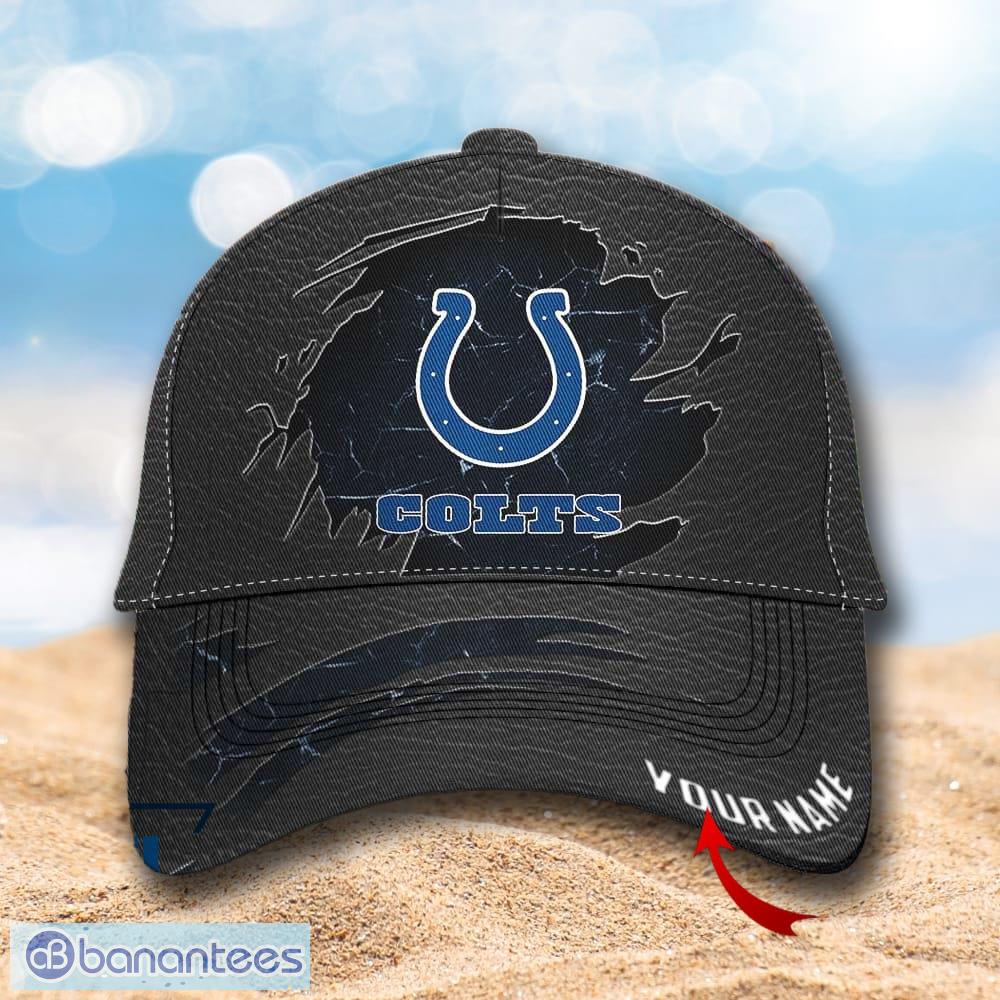 Indianapolis Colts Custom Name Classic 3D Cap NFL Lover Gift For