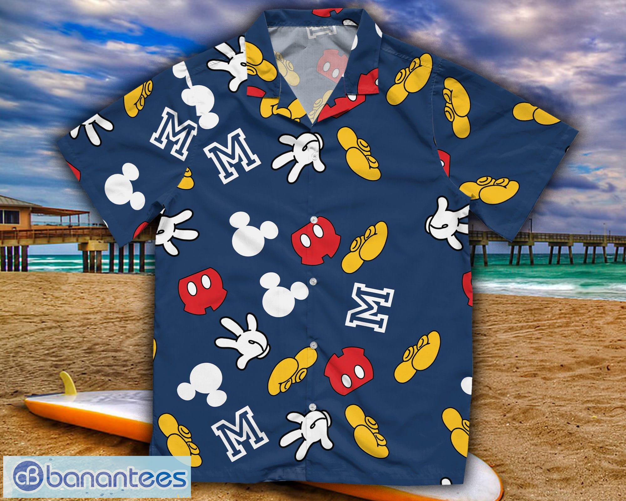 Philadelphia Eagles Mickey Mouse Hawaiian Shirt, NFL Hawaiian Shirt