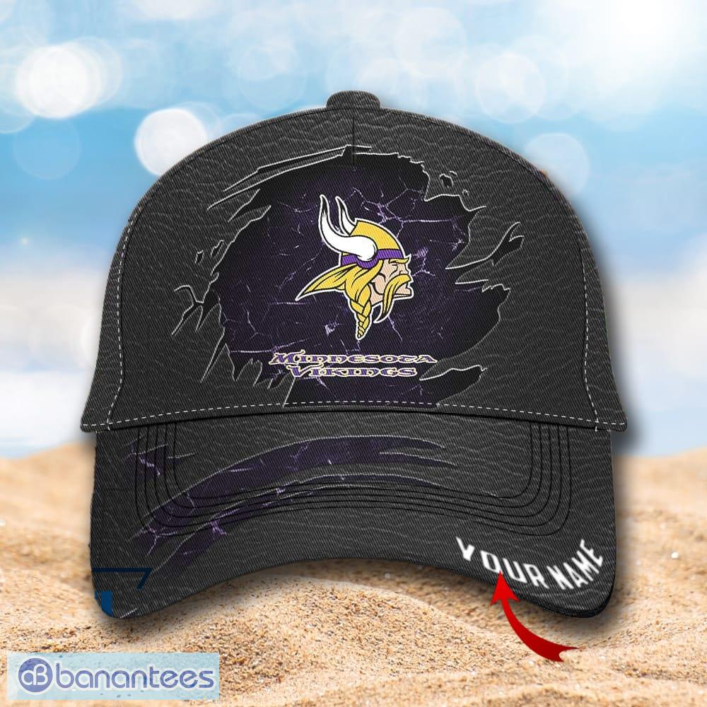 Minnesota Vikings Nfl 3d Personalized Name And Number Baseball