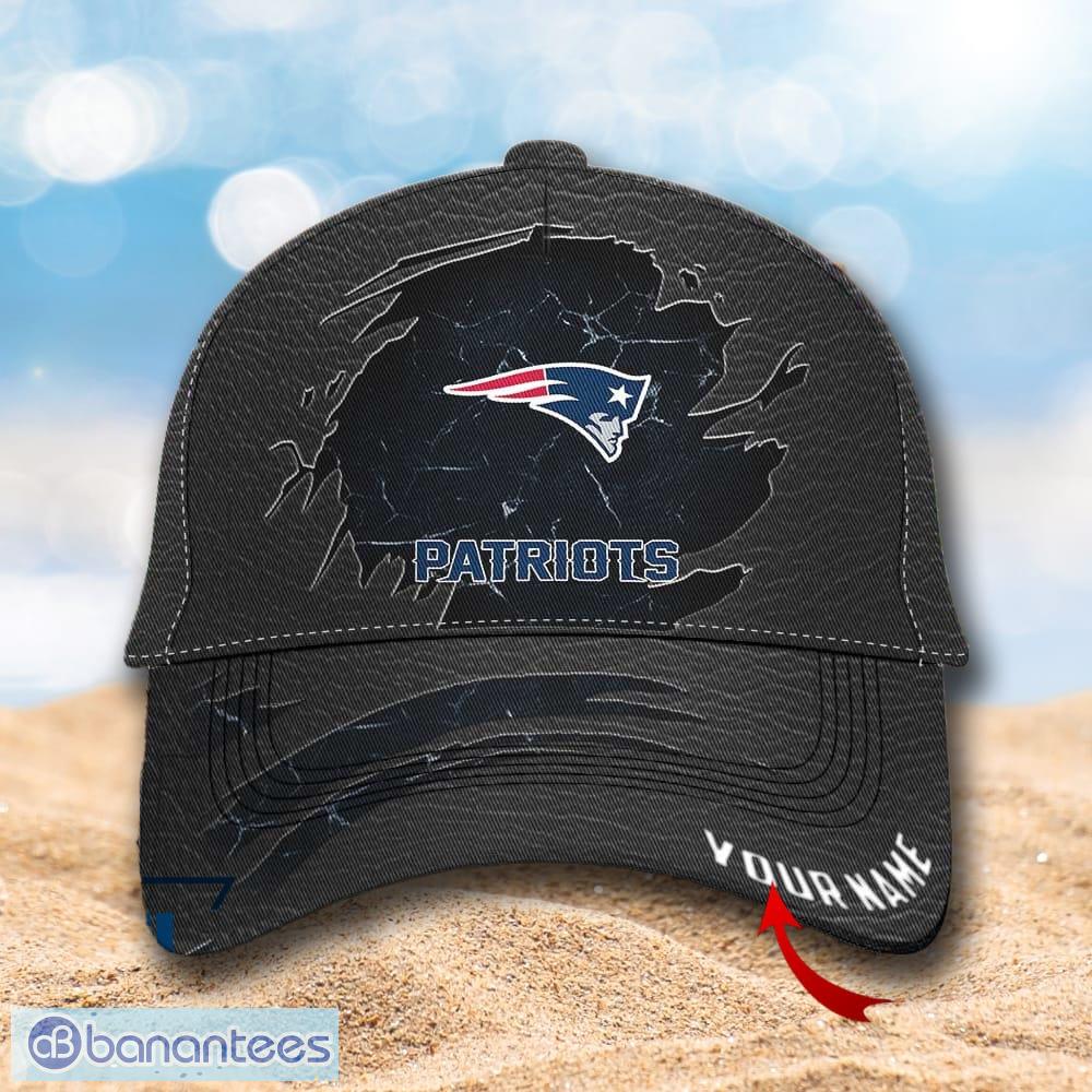 New England Patriots 3D Cat Hat Custom Name NFL Model Gift For Men