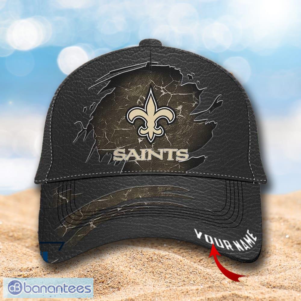 New Orleans Saints 3D Cat Hat Custom Name NFL Model Gift For Men And Women  - Banantees