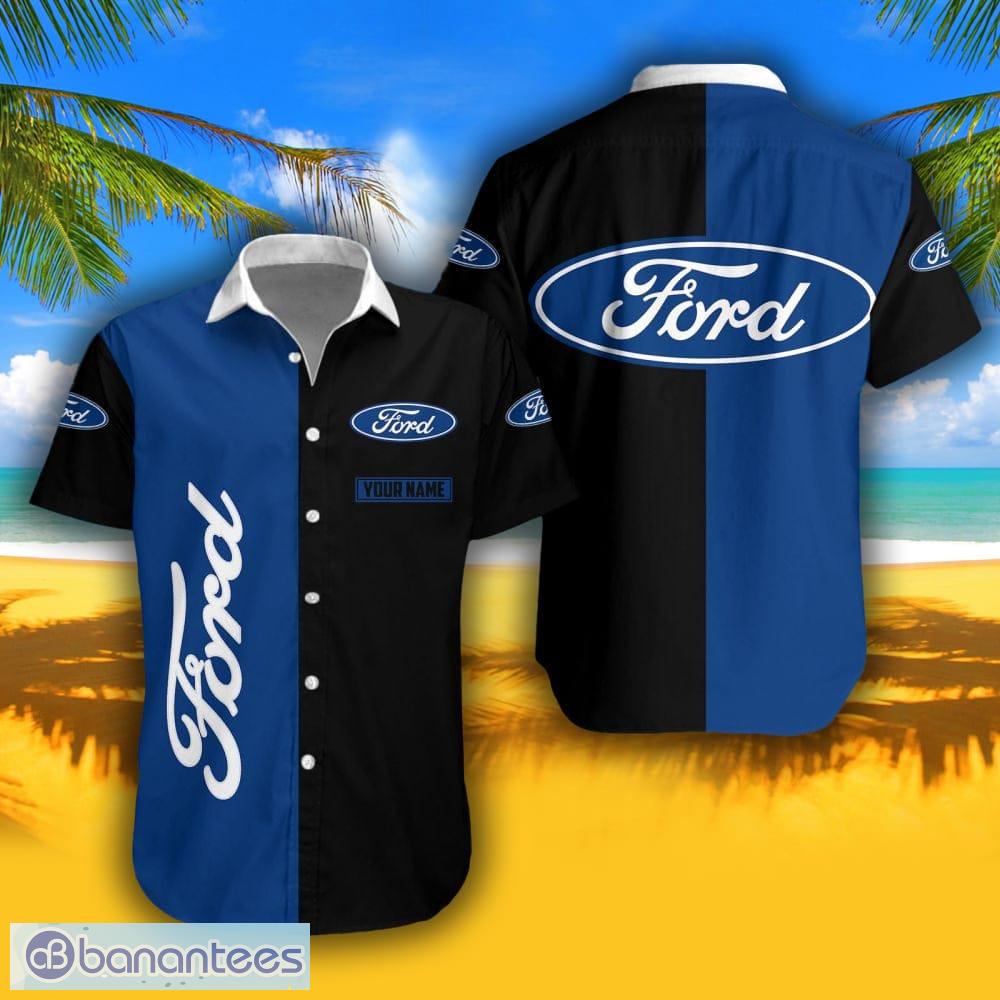 Custom Ford Bronco Hawaiian Shirt and Men Shorts, Gift for Car Lovers