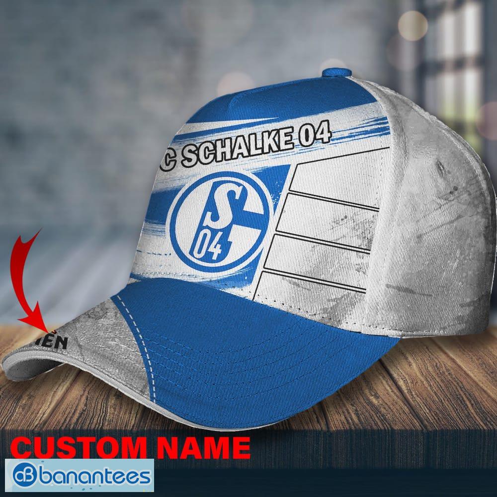 Schalke 04 Bundesliga Custom Name 3D Cap Hat Men And Women For