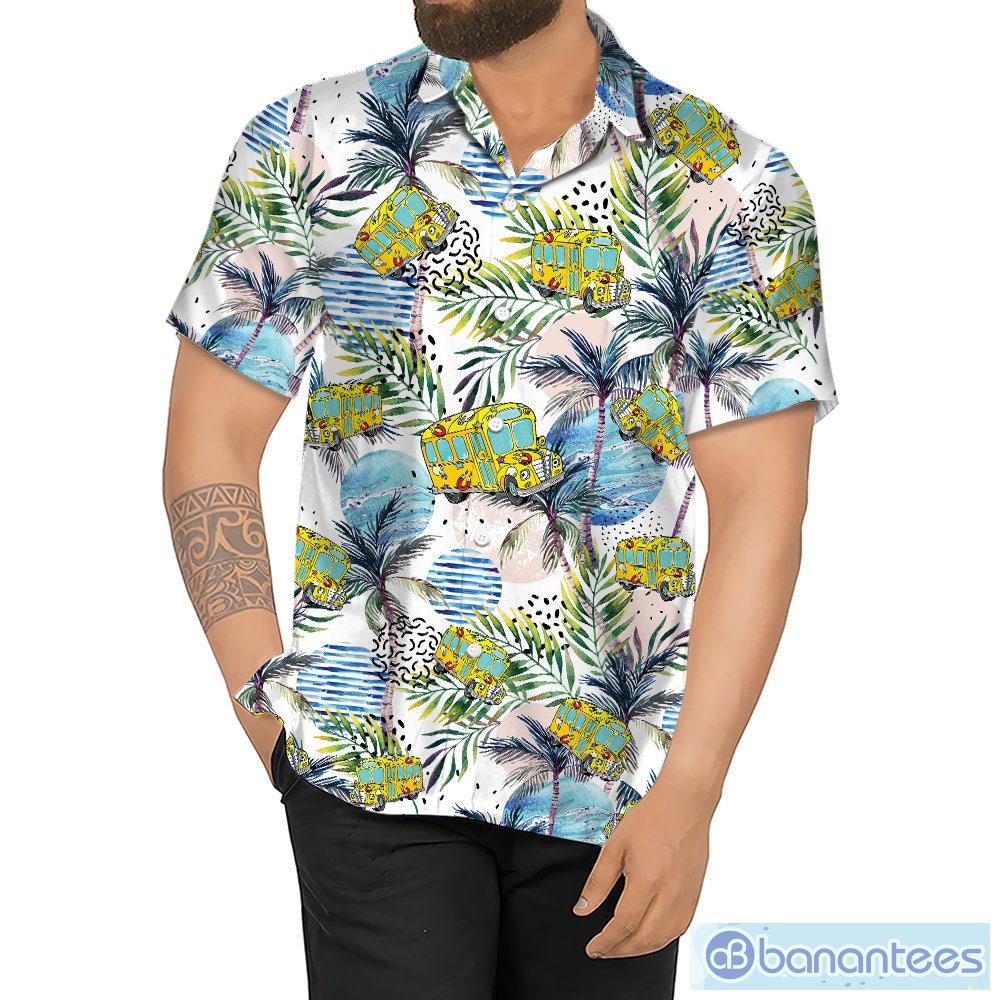 Santa Funny Tropical Flower Pattern All Over Print Hawaiian Shirt For Men  And Women - Banantees