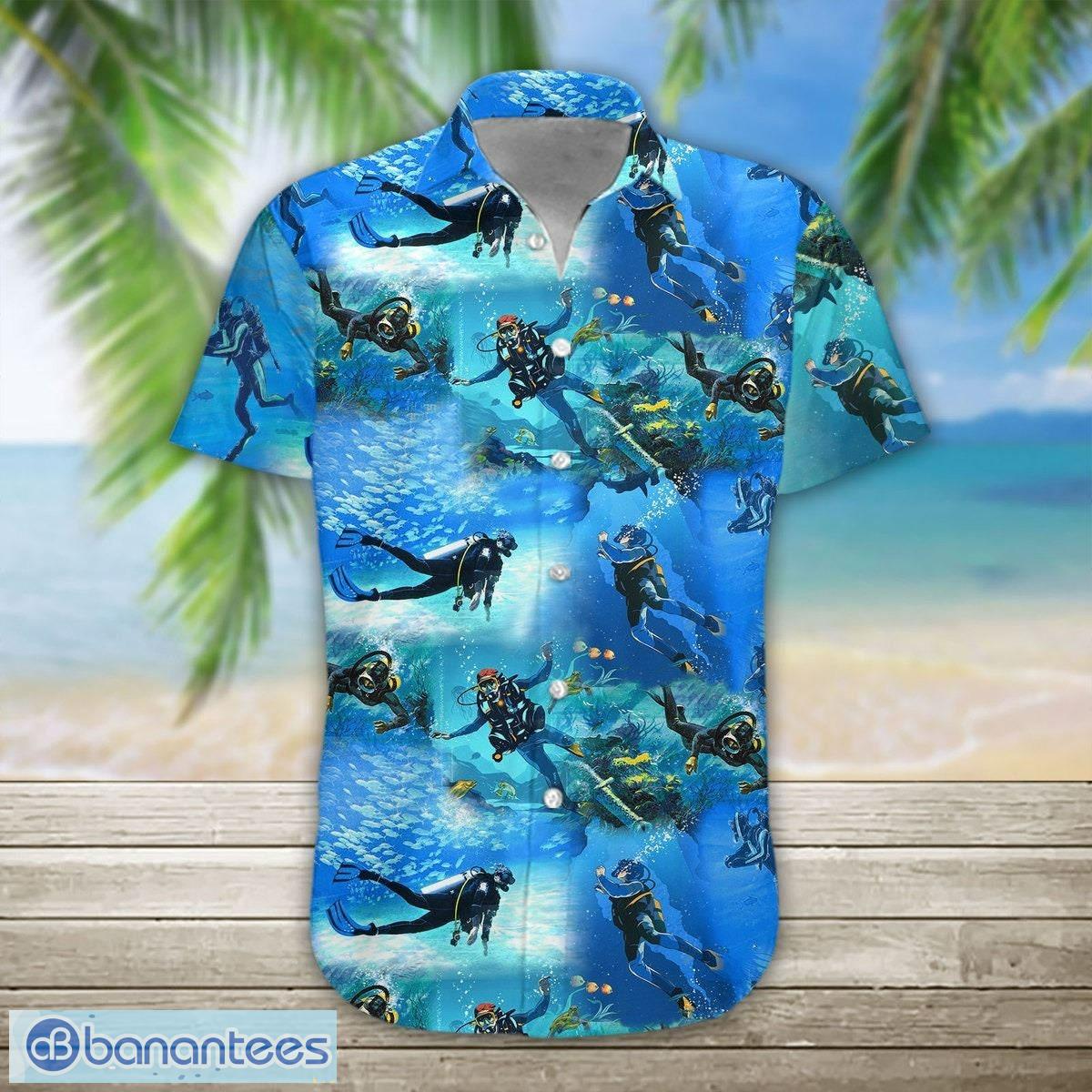 Scuba blue hot sale shirt