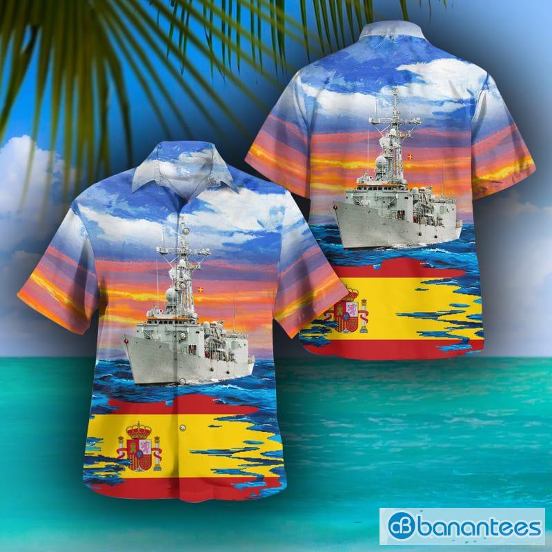 Spanish Navy Armada Espanola Santa Maria F81 Hawaiian Shirt For