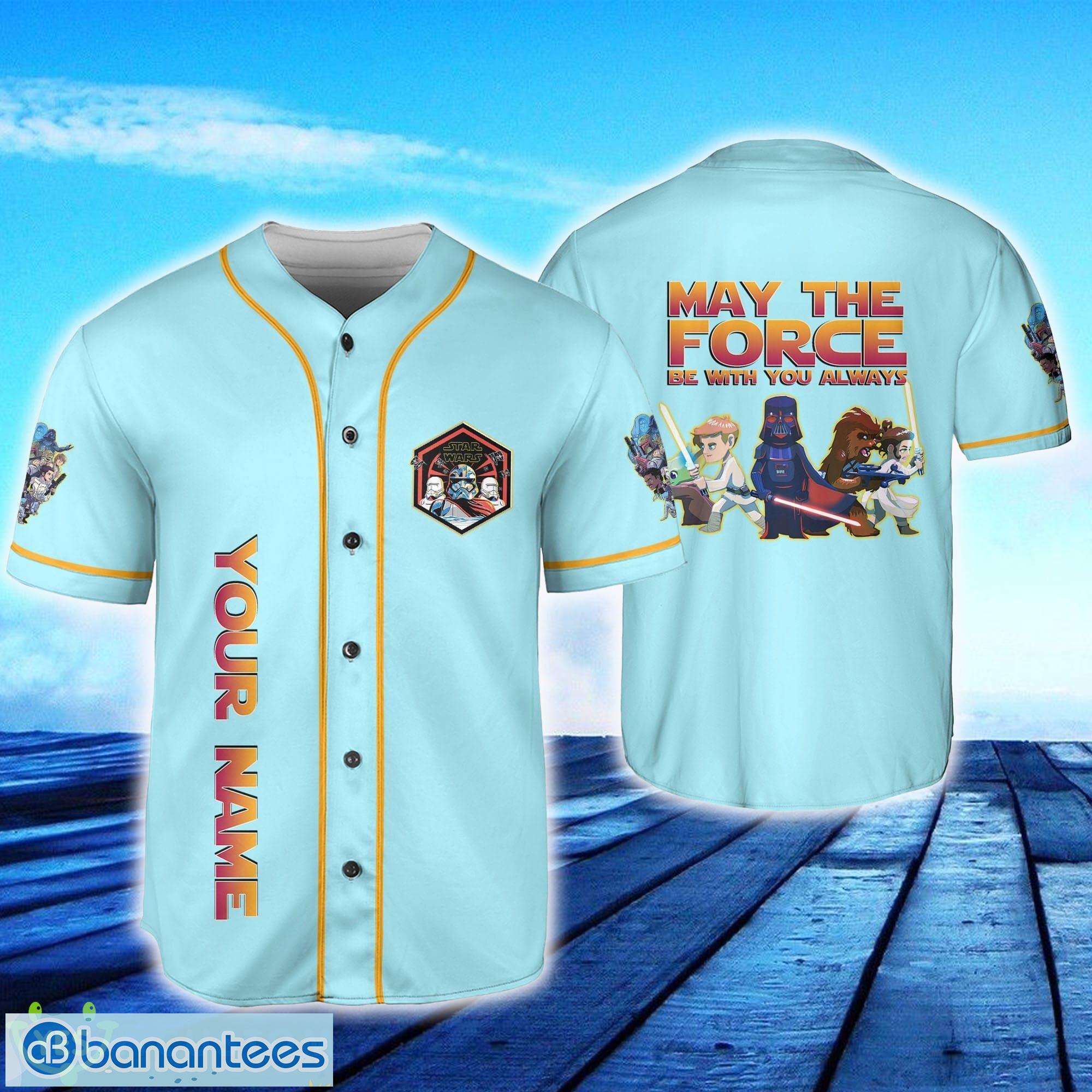 Personalized Mandalorians Boba Fett Star Wars Baseball Jersey