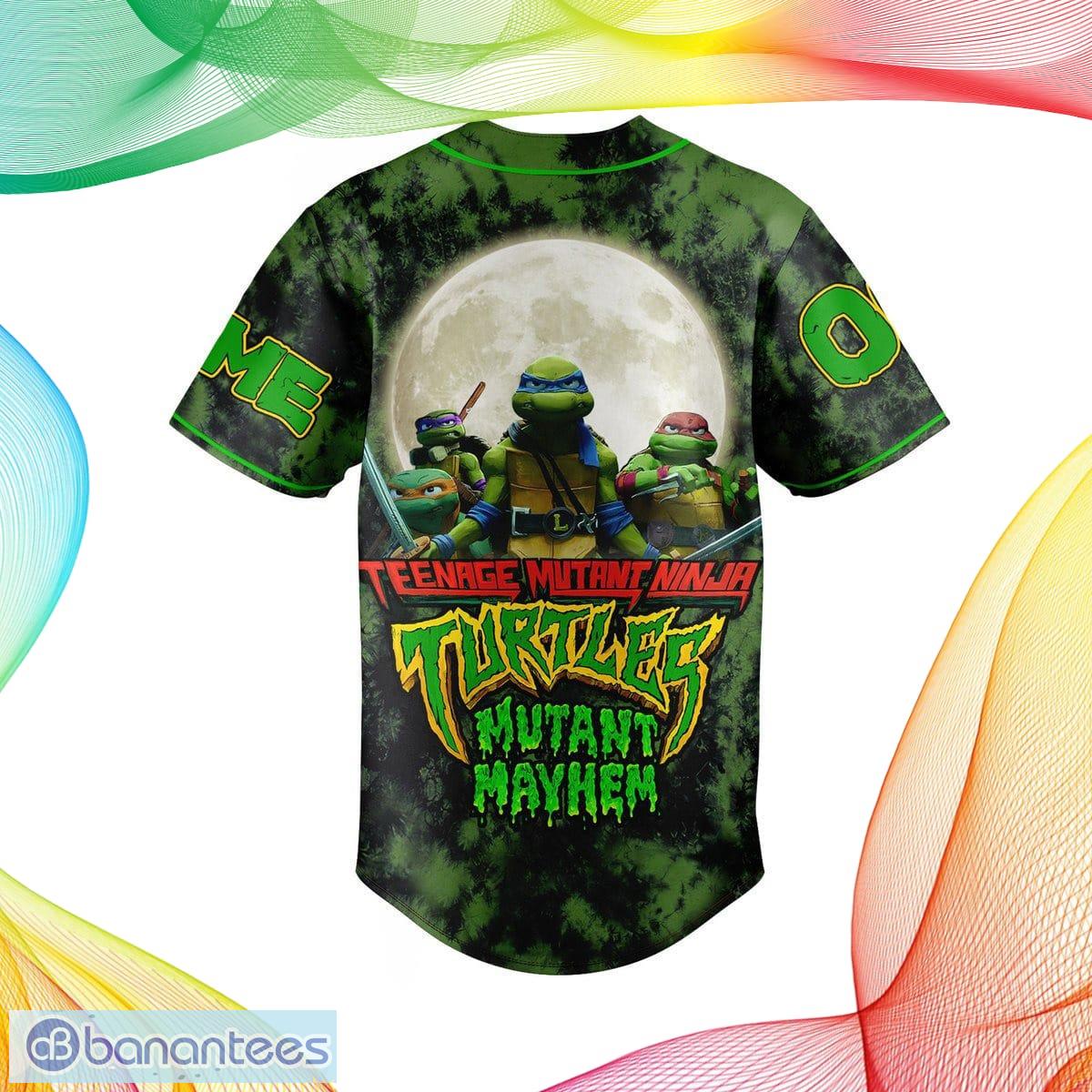 Teenage Mutant Ninja Turtles Mutant Mayhem Baseball Jersey Shirt
