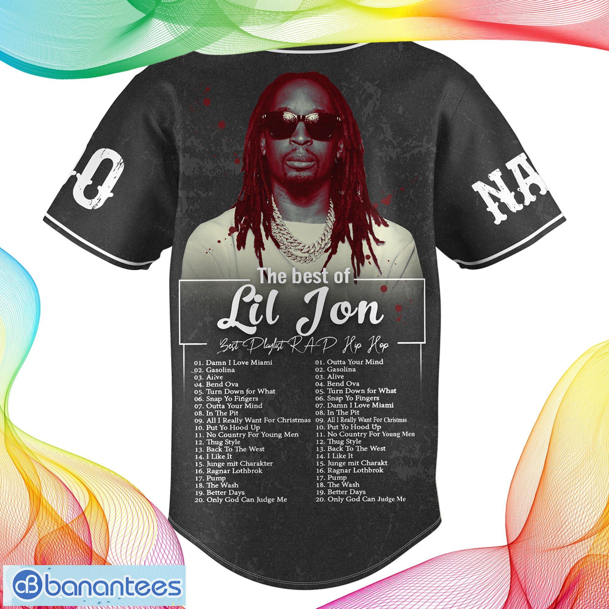 The Best Of Lil Jon Best Playlist Rad Hip Hop Jersey Baseball
