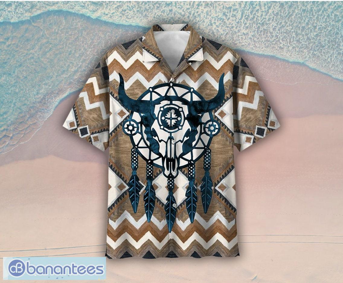 Native American Pattern Hawaiian Shirt Best Gift For Men Women