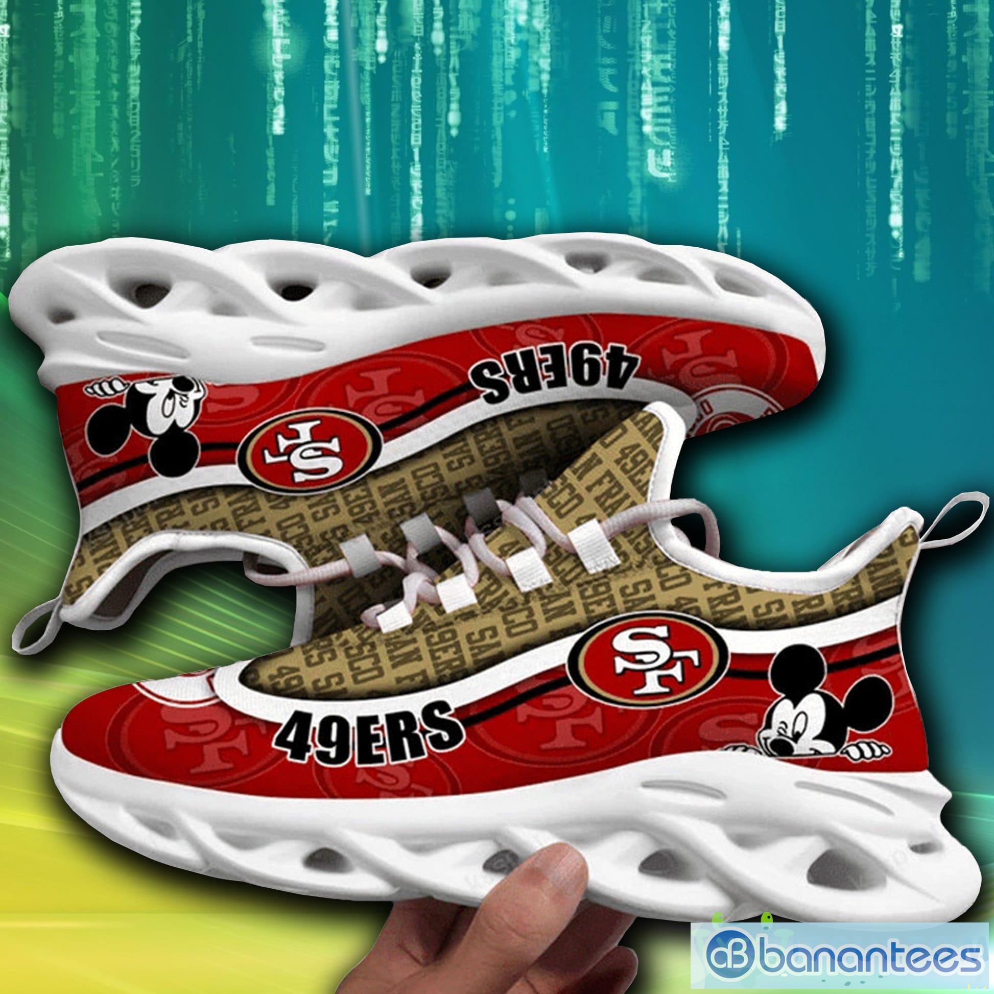 San Francisco 49ers New Trend Max Soul Shoes Running Sneakers