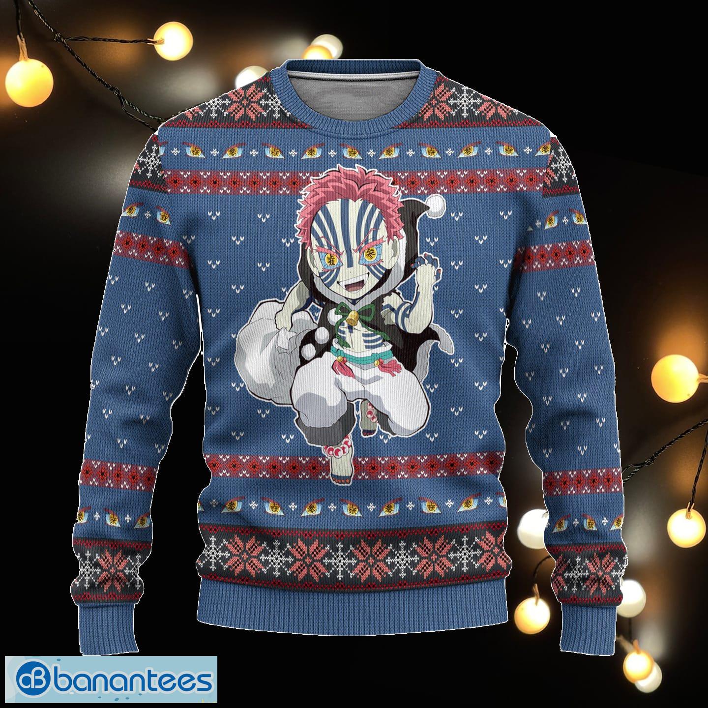 Hotaru Haganezuka Demon Slayer Ugly Christmas Sweater - Anime Ape