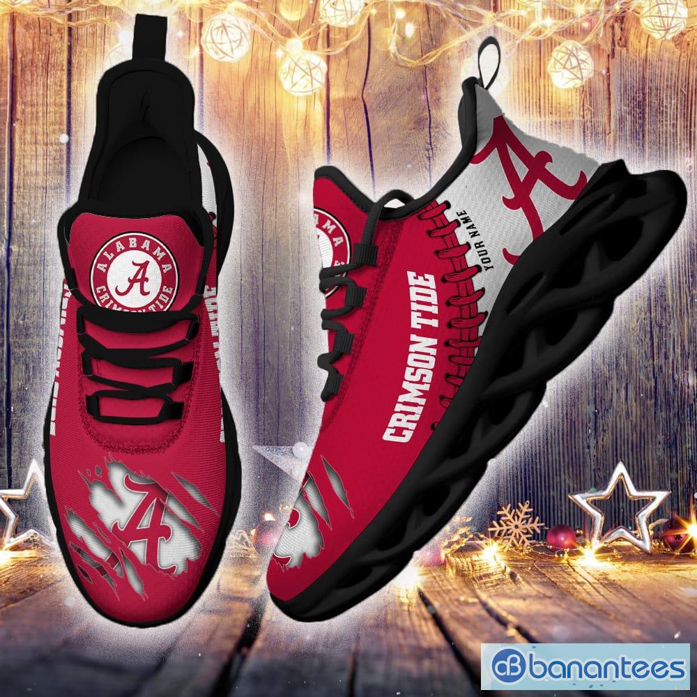 Alabama Crimson Tide Nike React Element 55 Shoes - Crimson