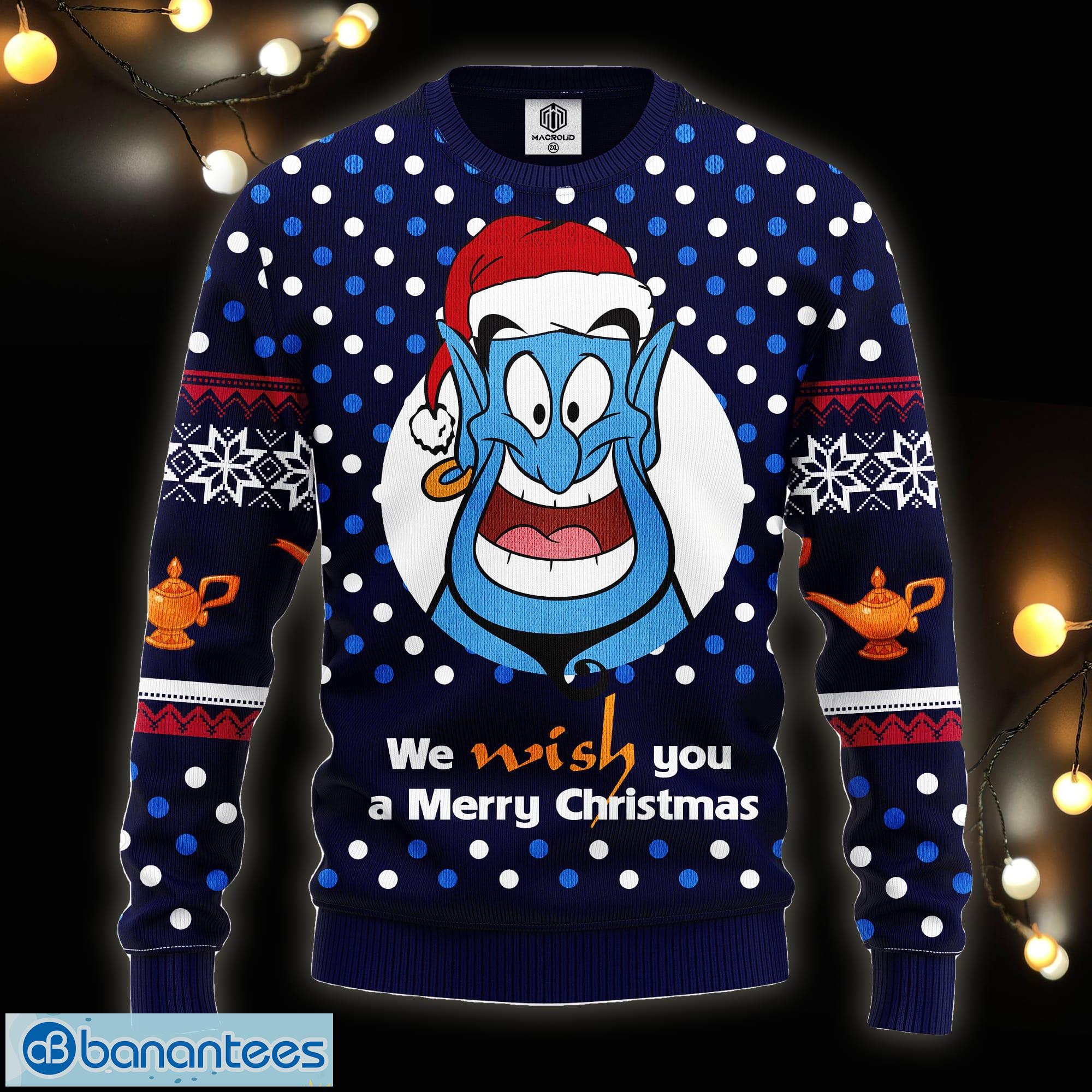 Aladdin ugly 2025 christmas sweater