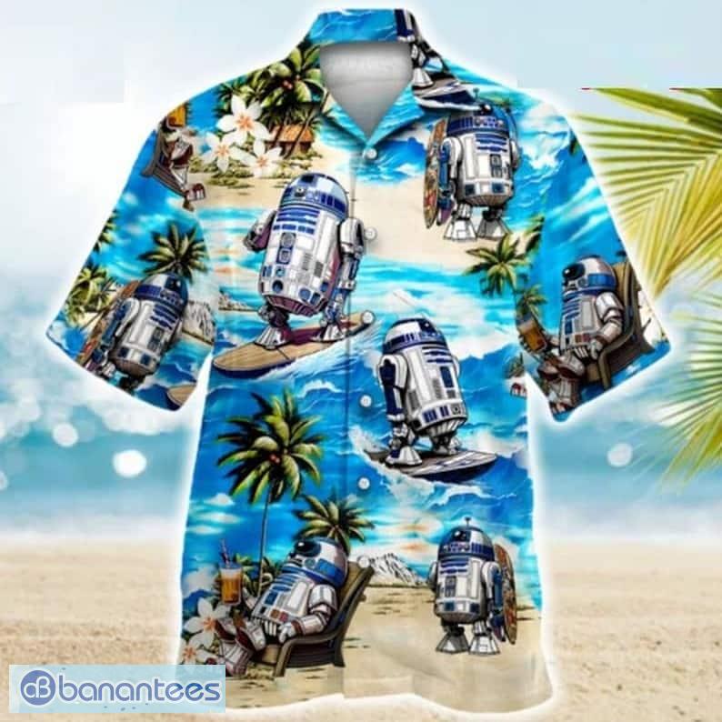 Stormtrooper Surfing Star Wars Hawaiian Shirt Summer Gift - Banantees