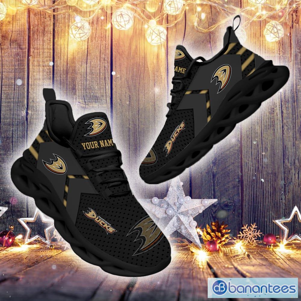 Anaheim Ducks Custom Name Max Soul Sneakers Men And Women Running Shoes For  Football Fan - Freedomdesign