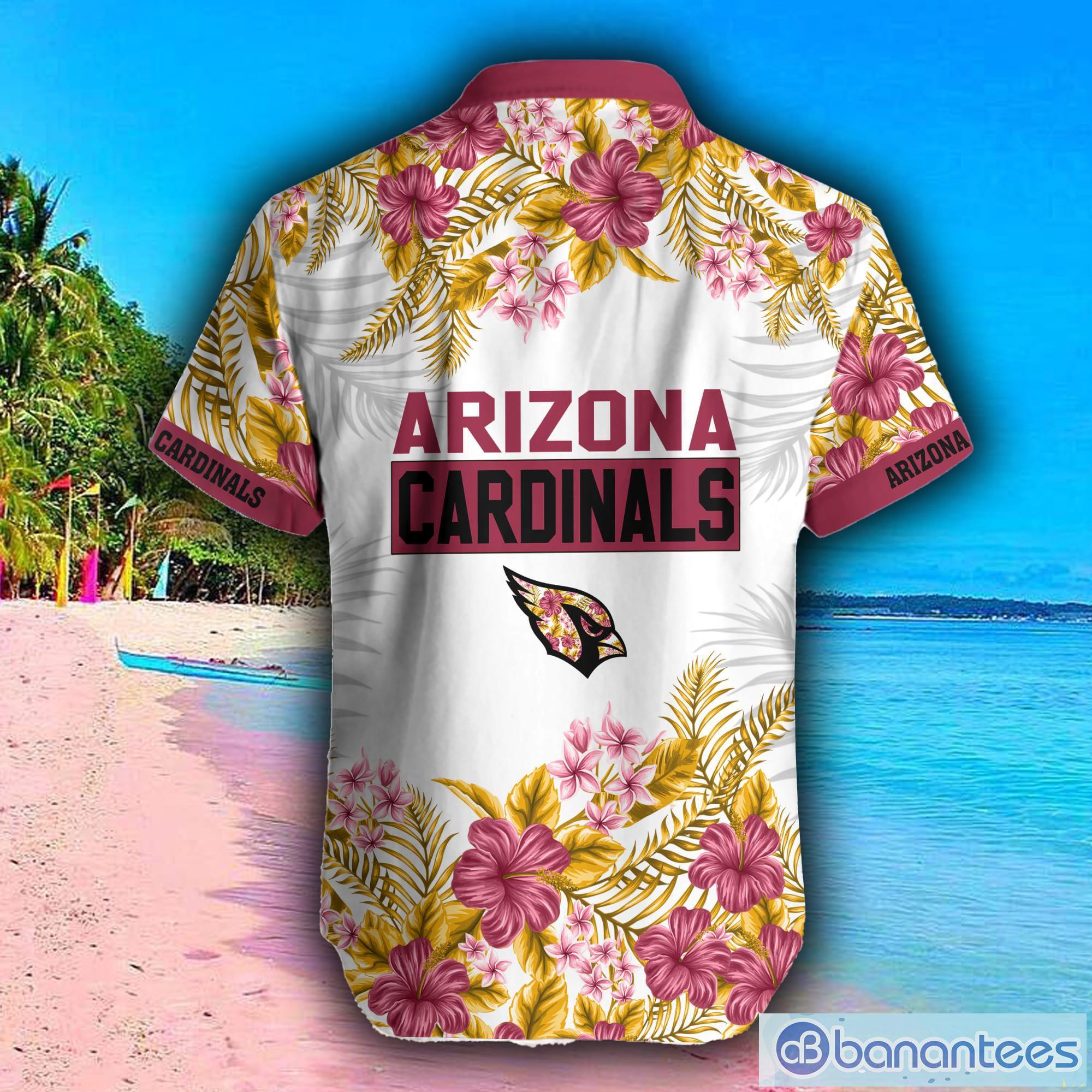 Arizona Cardinals Custom Name NFL Hawaiian Shirt And Shorts Gift For Men  And Women Fans - Banantees