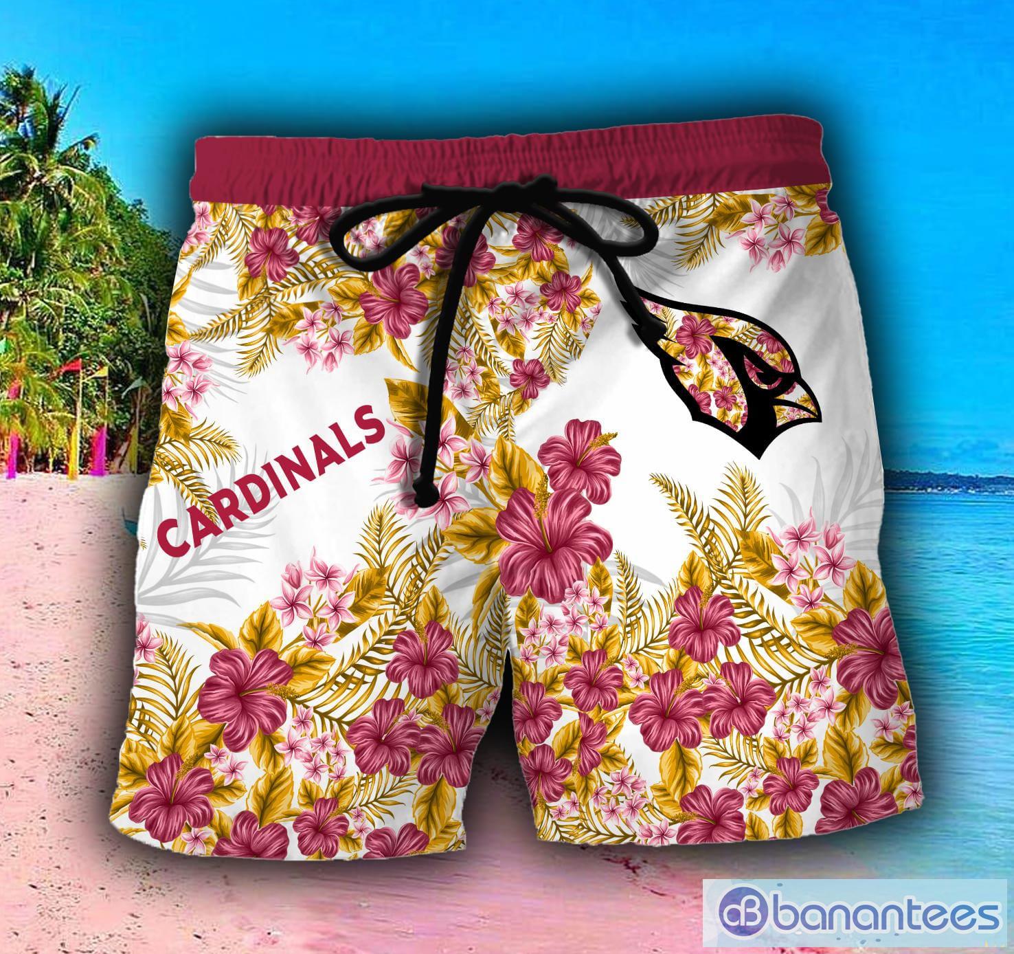 Arizona Cardinals 3D Hawaiian Shirt And Shorts For Men And Women