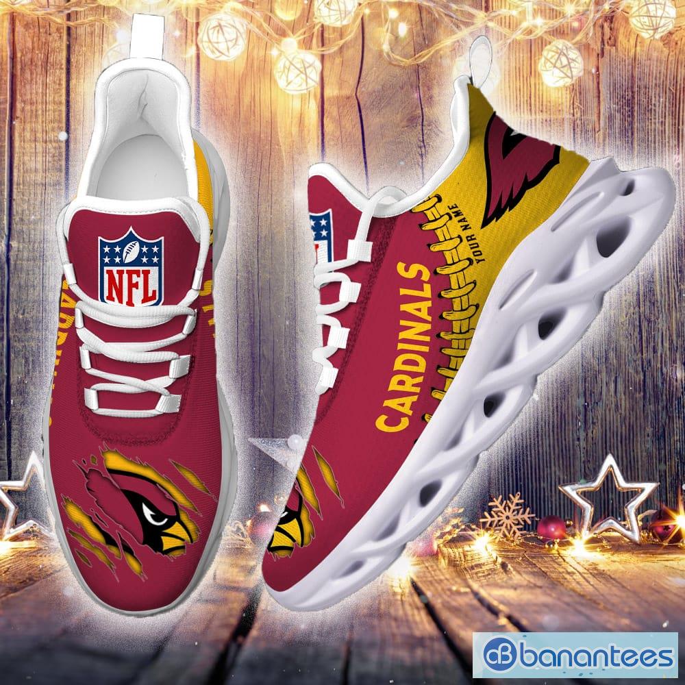 Arizona Cardinals Team Personalized Name Shoes Sport Fans Gift - Banantees