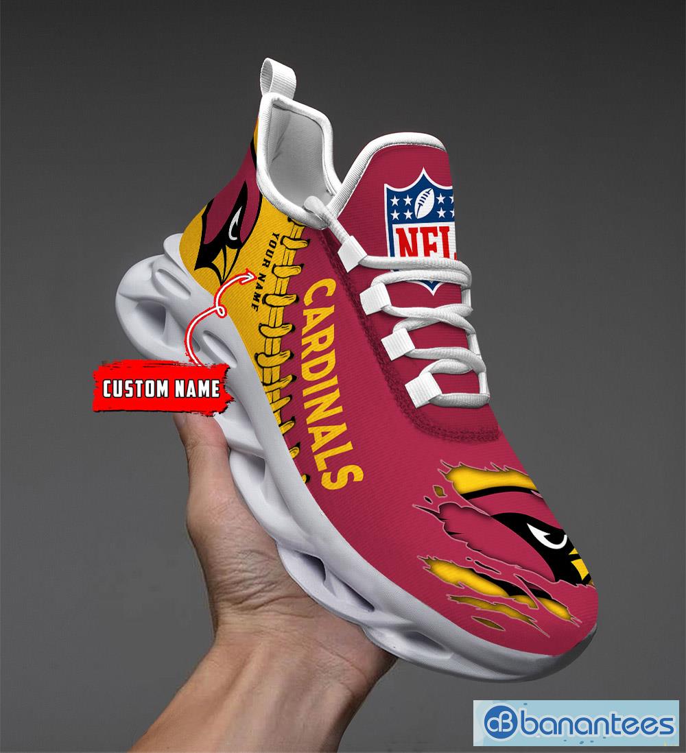 Arizona Cardinals Team Personalized Name Shoes Sport Fans Gift - Banantees