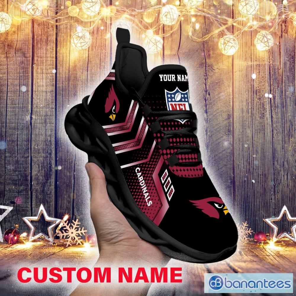 Arizona Cardinals Custom Name & Number Skull Hoodies Full Over