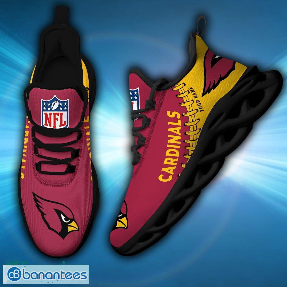 Arizona Cardinals NFL Max Sou Sneakers Running Shoes - Banantees